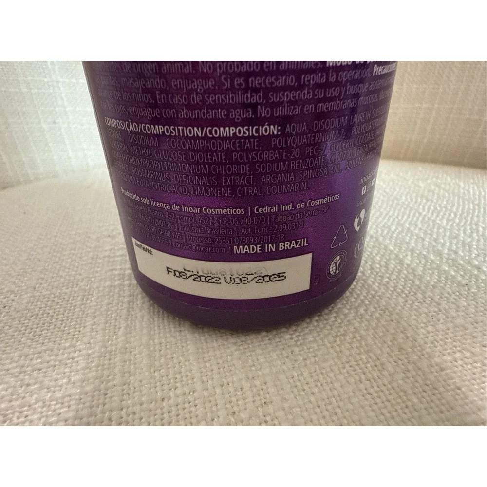 INOAR Absolut‎ Speed Blond Shampoo 250 ml Brand New!